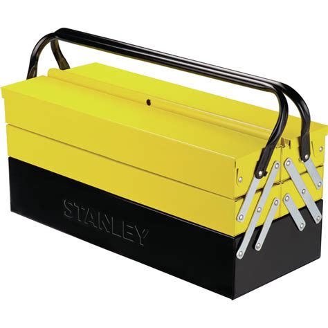 stanley 5 tray metal tool box|stanley 19 inch tool box.